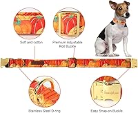 Vista 9 de Unique Style Paws - Collar rosa con hebilla de metal, duradero y lindo para perros pequeños a grandes