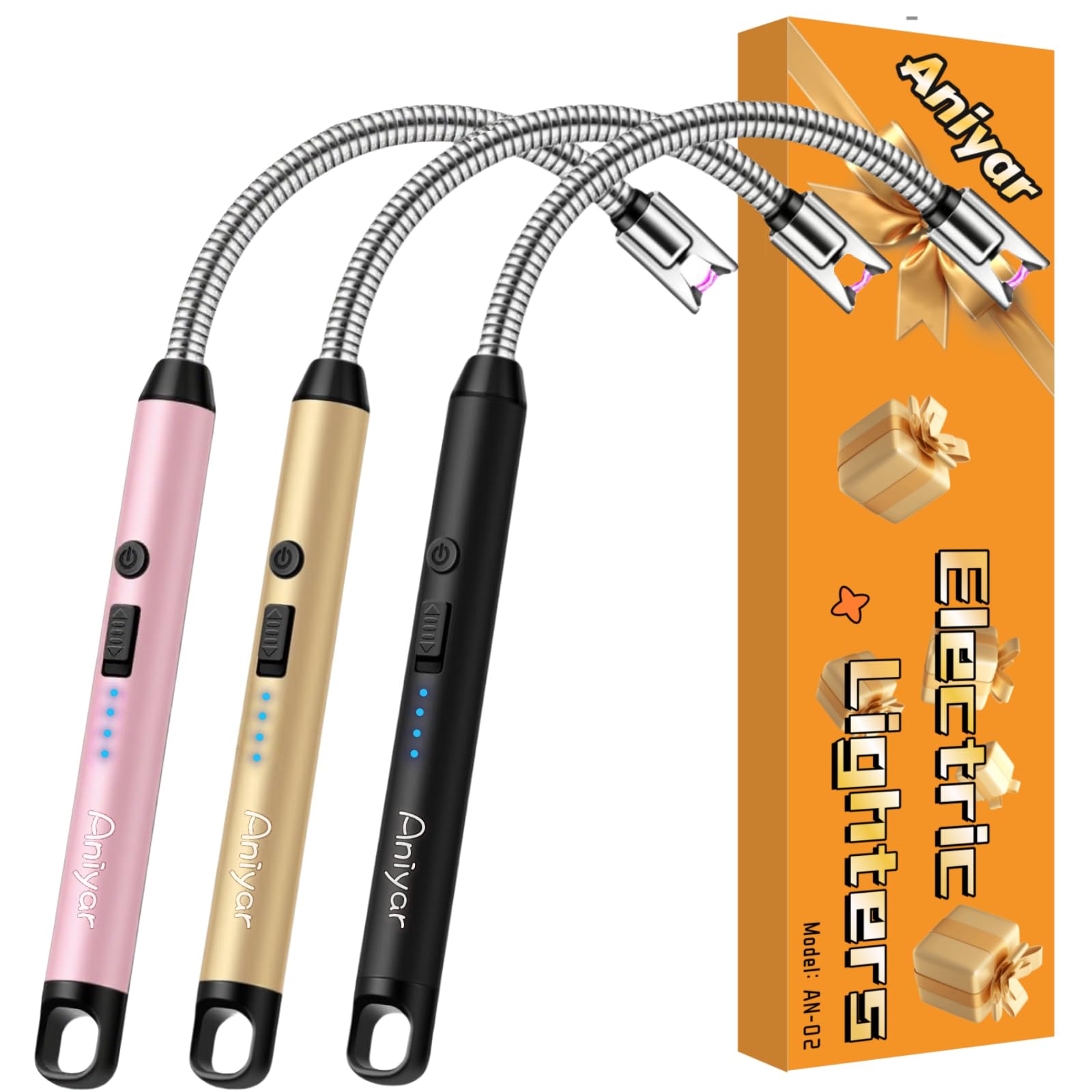 Aniyar 3 Pack Electric Lighter