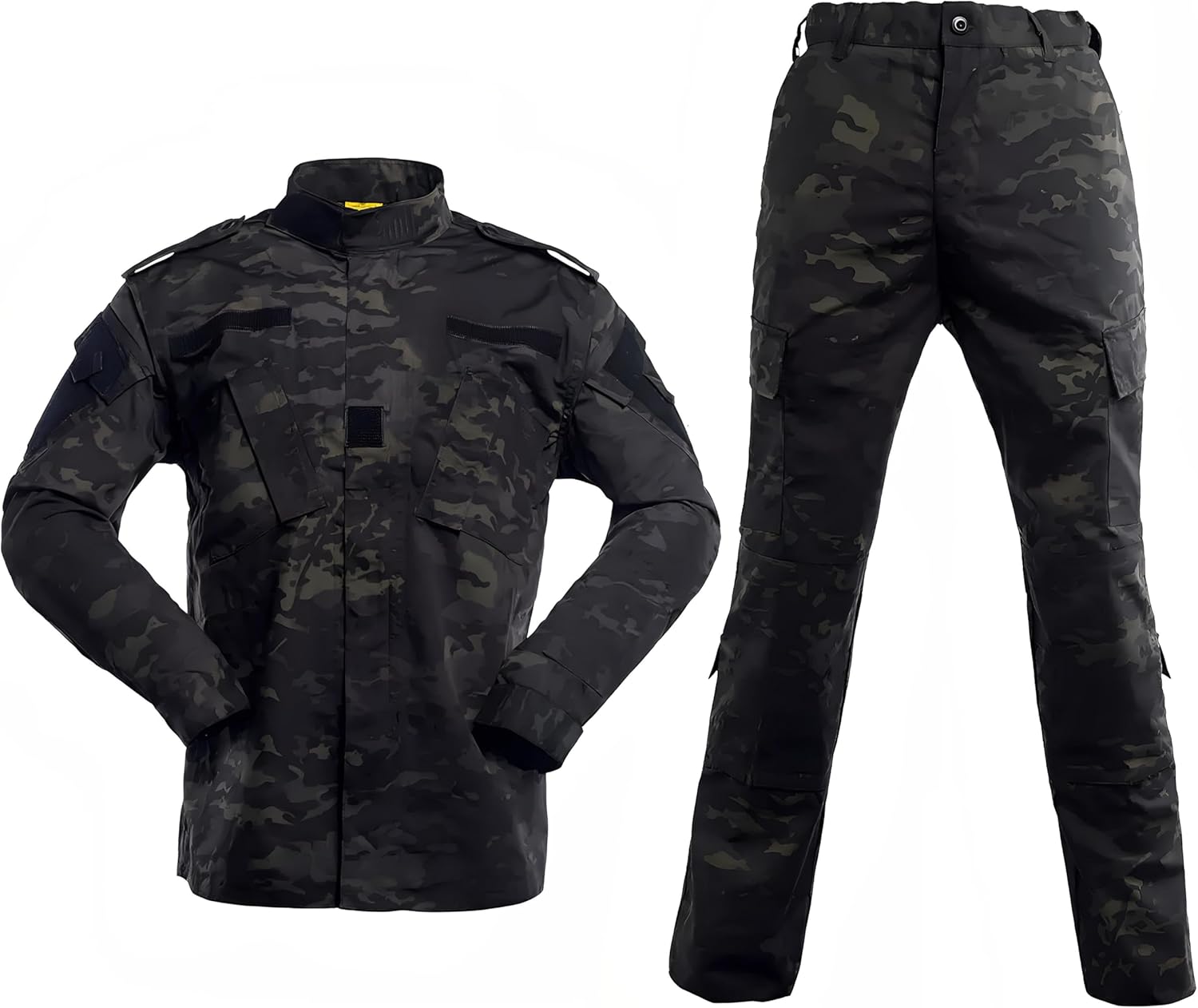 ACU Tactical Training Uniform, Military Camouflage Uniform Set, Hunting Suit BDU Pants, Airsoft Paintball Set