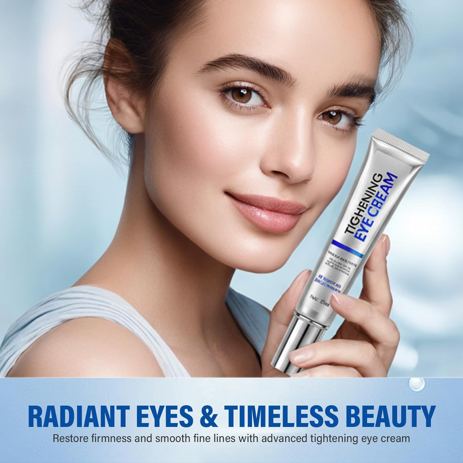 ITECFREELY Instant Eye Tightener, Perfection Eye Tightener Cream for Under Eye Bags & Fine Lines, Hydrating & Non-Greasy, Easy-Wear for All Skin Types - Image 2