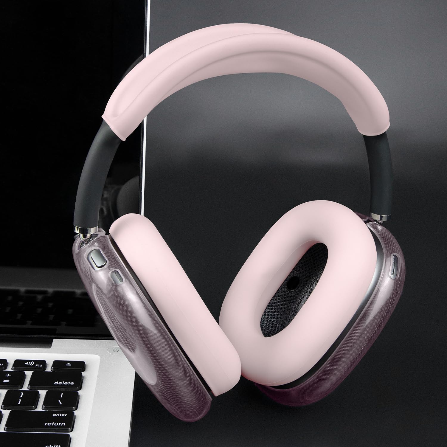 SOULWIT Case Cover Kit for (AirPods Max 2/1) - Pink