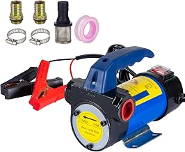 Diesel Transfer Pump 12V 260W Electric Fuel Transfer Pump 45L/min Oil Suction Pump with Copper Motor for Diesel Transfer