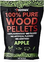 Vista 10 de Trozos de madera Kona para parrilla con ahumador