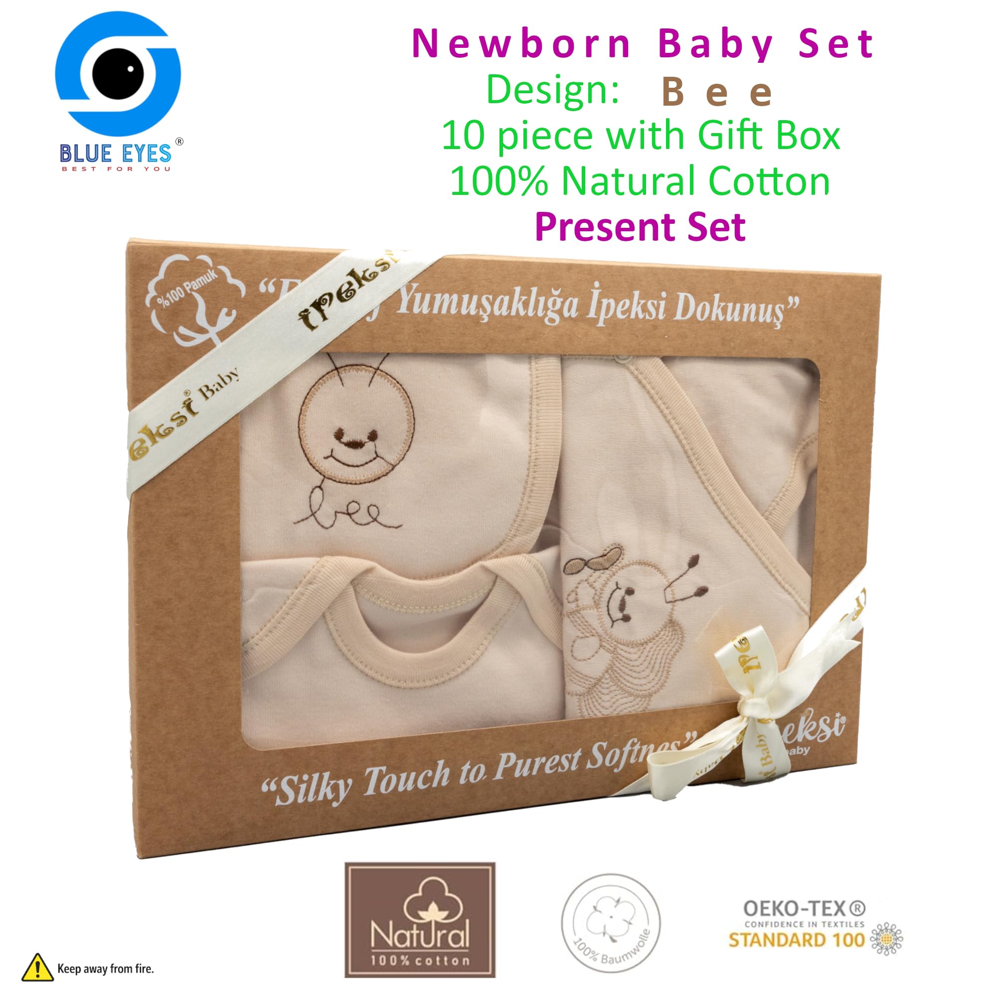 Conjunto de regalo para bebés recién nacidos 100% algodón natural equipamiento original equipo unisex ropa set regalo equipo bebé para bebés 0-4 meses