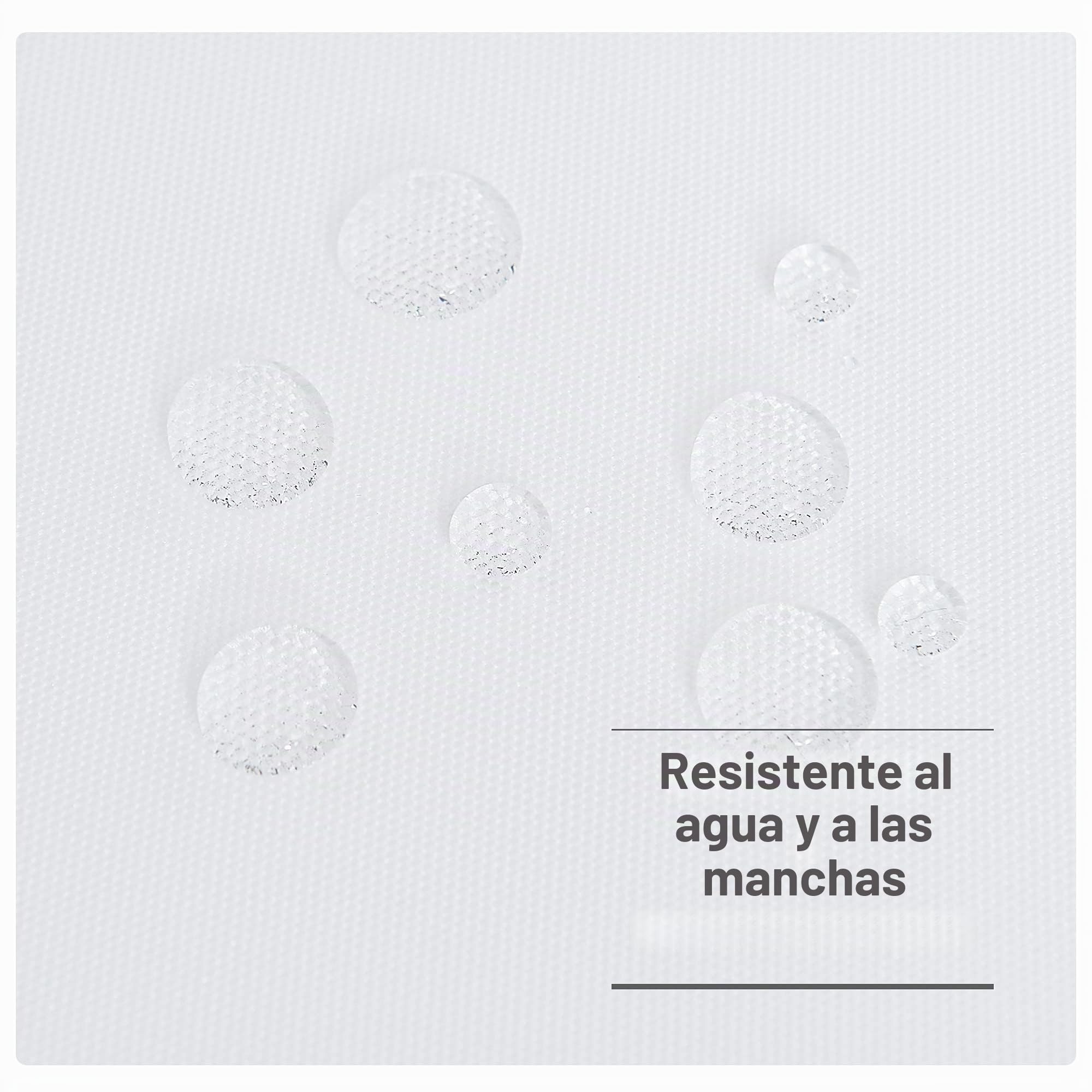 PONY DANCE Cortina Exterior Terraza,Impermeable, 2 Piezas