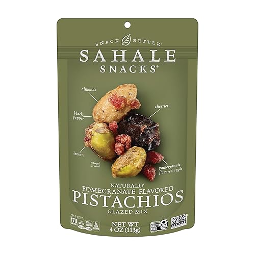 Miniatura 85 de Sahale Snacks - Mezcla glaseada de nueces de macadamia, anacardos, vainilla y mandarina, 1.5 onzas (paquete de 18)