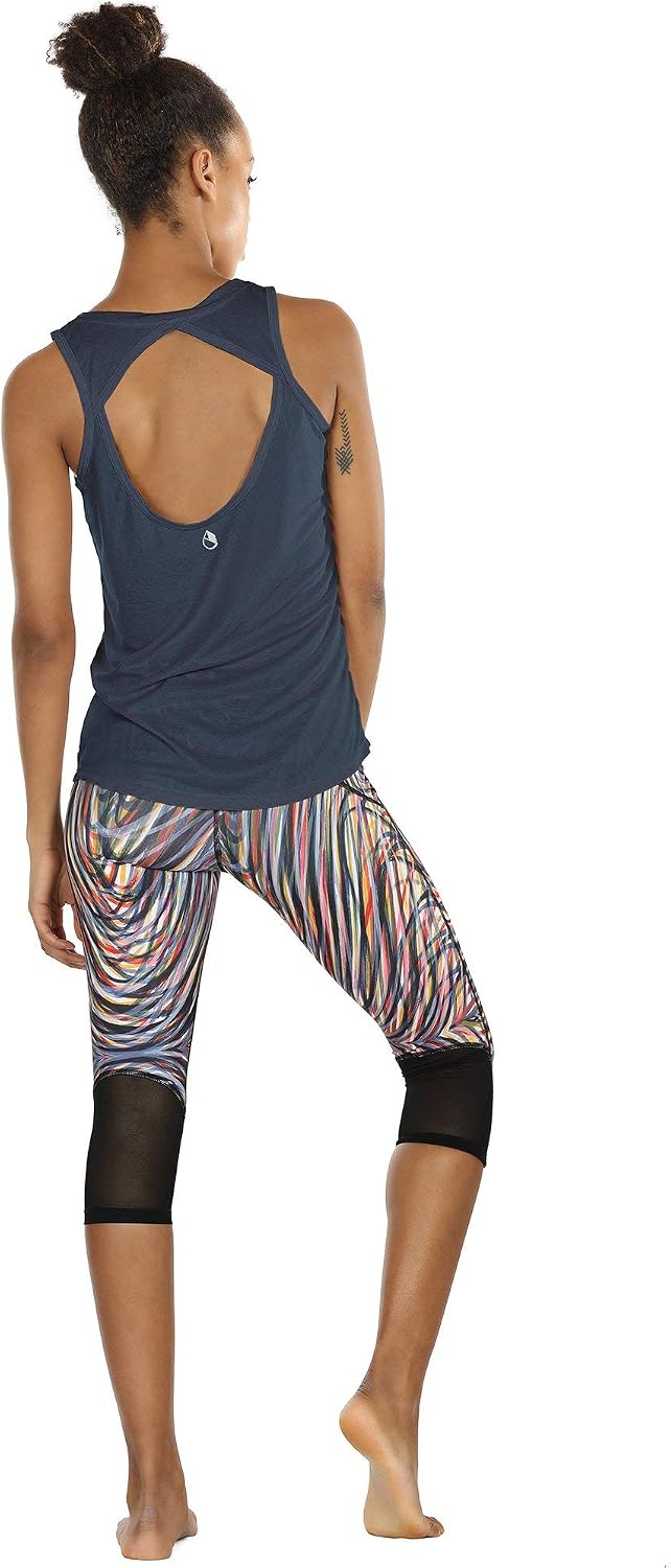 icyzone Women's Workout Athletic Tank Top