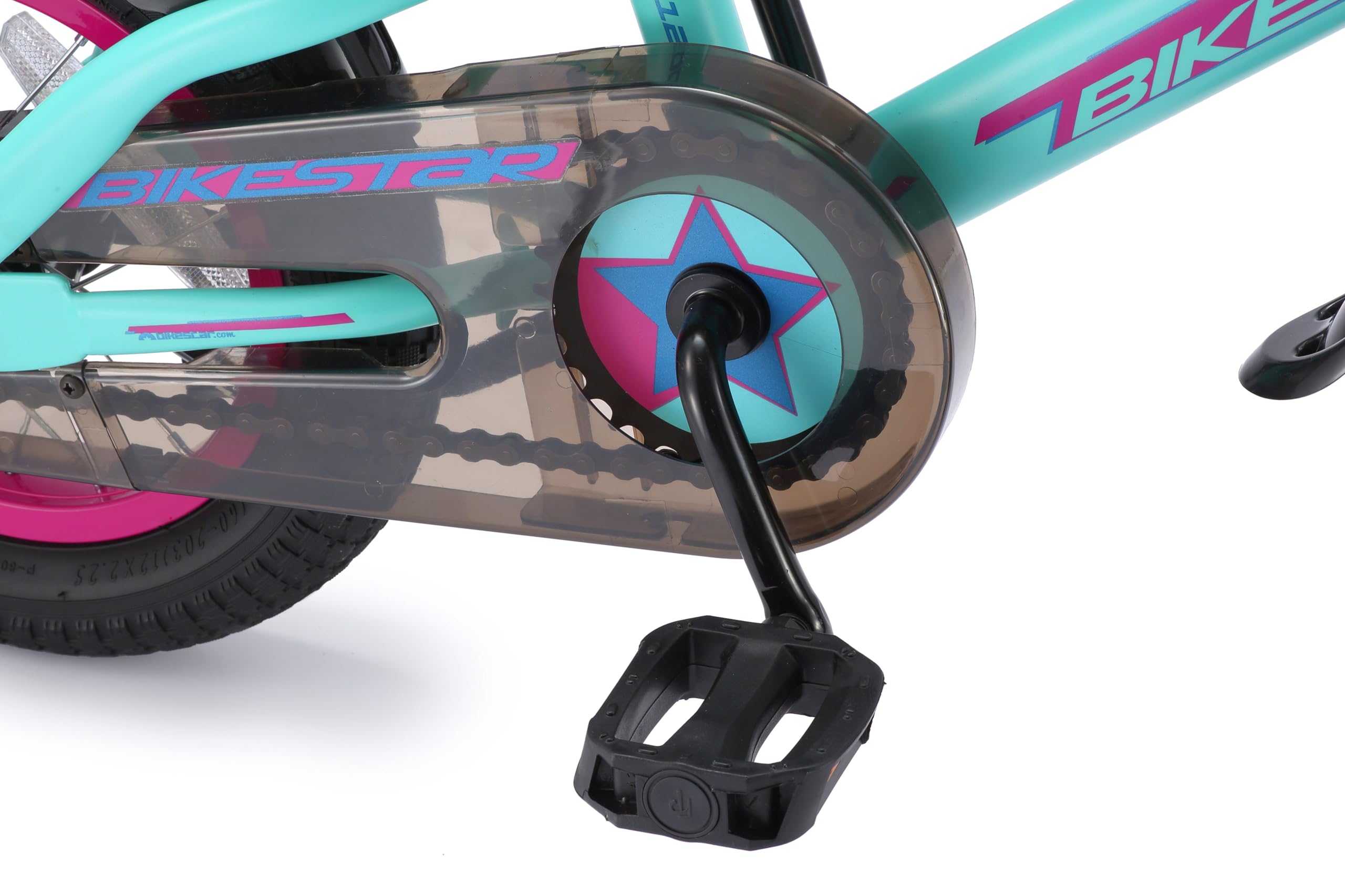 BIKESTAR Bicicleta Infantil para niños y niñas a Partir de 3 años | Bici de montaña 12 Pulgadas con Frenos | 12" Edición Mountainbike Berry Turquesa