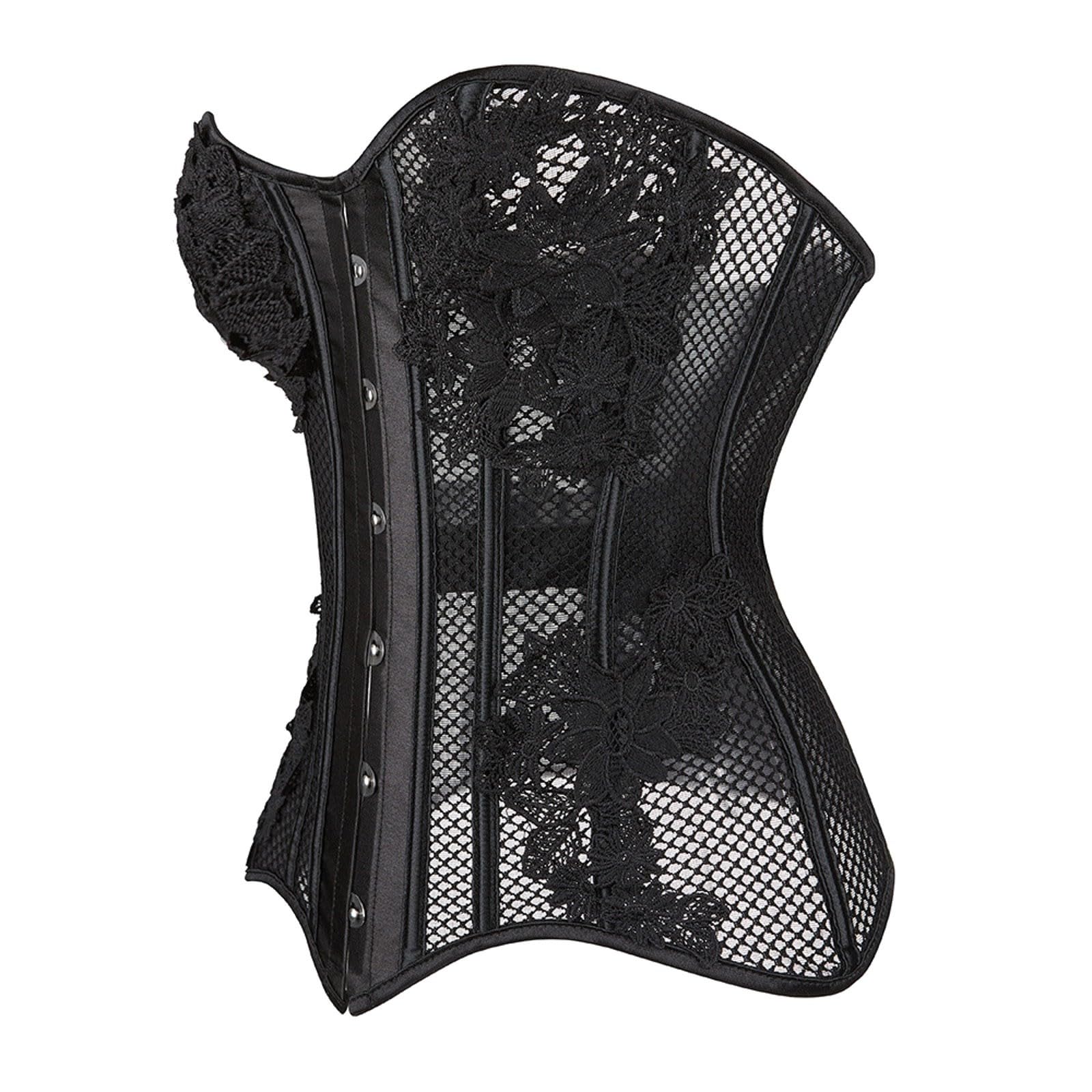 Générique Body Gainant Dentelle Florale sans Coutures Corset Taille Fine,Dentelle Florale | résille Sexy | sans Coutures | Gaine Taille Fine | Corset élégant