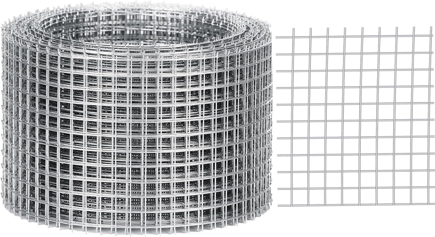 Atoke Wire Mesh Roll,75mm X 6m Rodent Proofing Wire Metal Mesh,Welded Steel Rat Mesh Panels