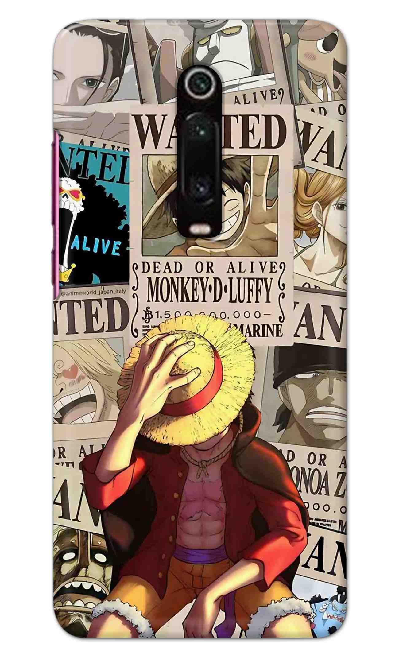 NDCOM for Redmi K20 Pro Back Cover Case Anime One Piece Wanted Luffy (B0CM43T64Z) Amazon Price History, Amazon Price Tracker