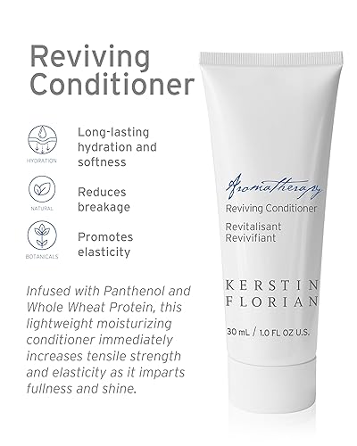 Miniatura 2 de Kerstin Florian Acondicionador Reviving - Tamaño de viaje, repara el cabello seco o teñido con humedad profunda, reduce el encrespamiento y aumenta