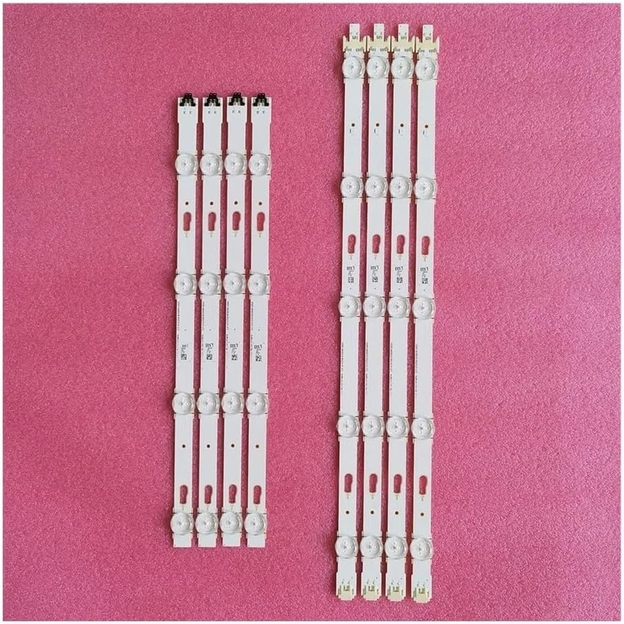 Compatible with 8pcs Strip Lights with UE40J6370 UE40J6500AU UE40J6590 UA40J6300 UE40J6300AK UA40J6375 V5DF-400DCA-R2 for Enhanced Backlight