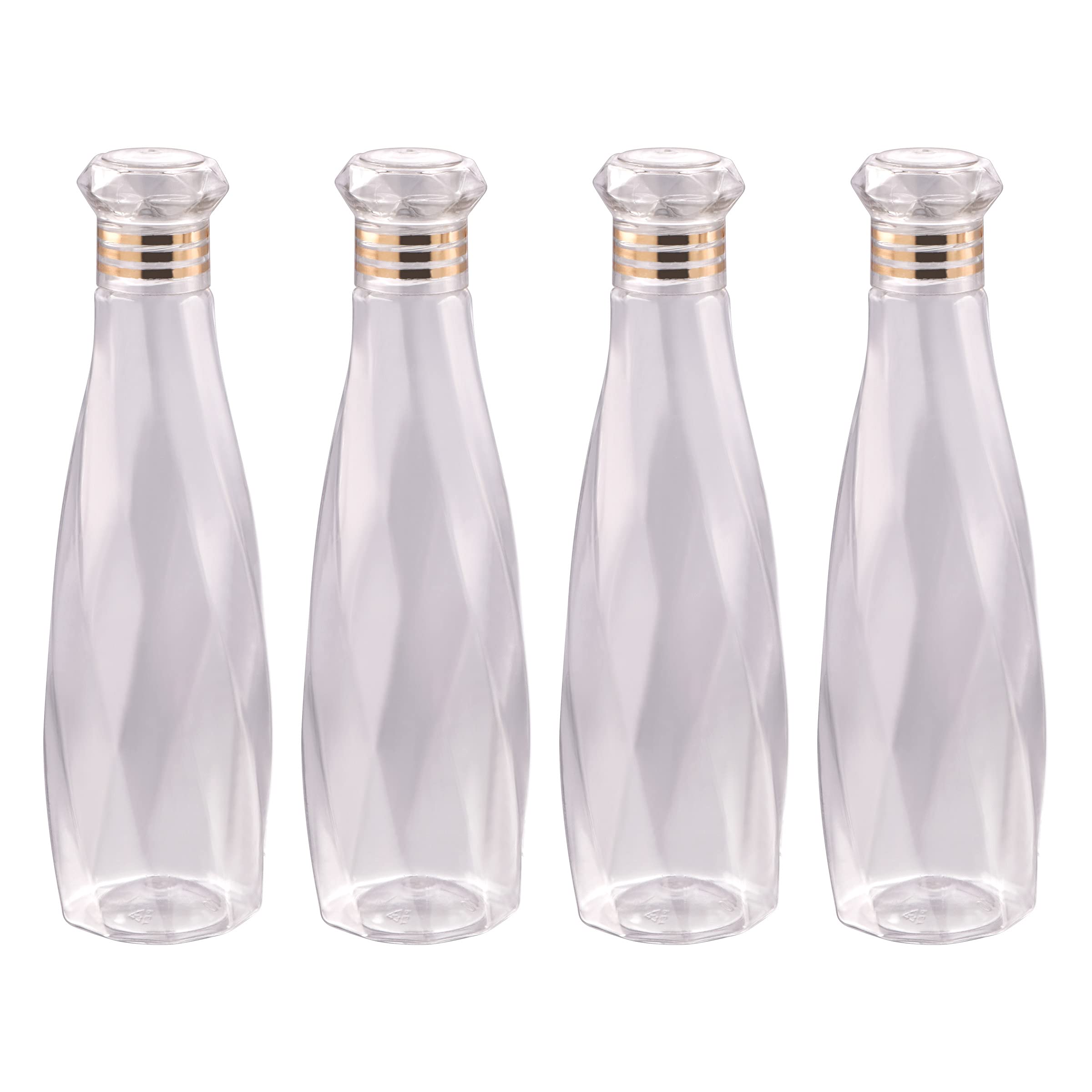ATTRO Helix Unbreakable PET Fridge Water Bottle,Set Of 4,1000 ml,Clear (B094NTHCQT) Amazon Price History, Amazon Price Tracker