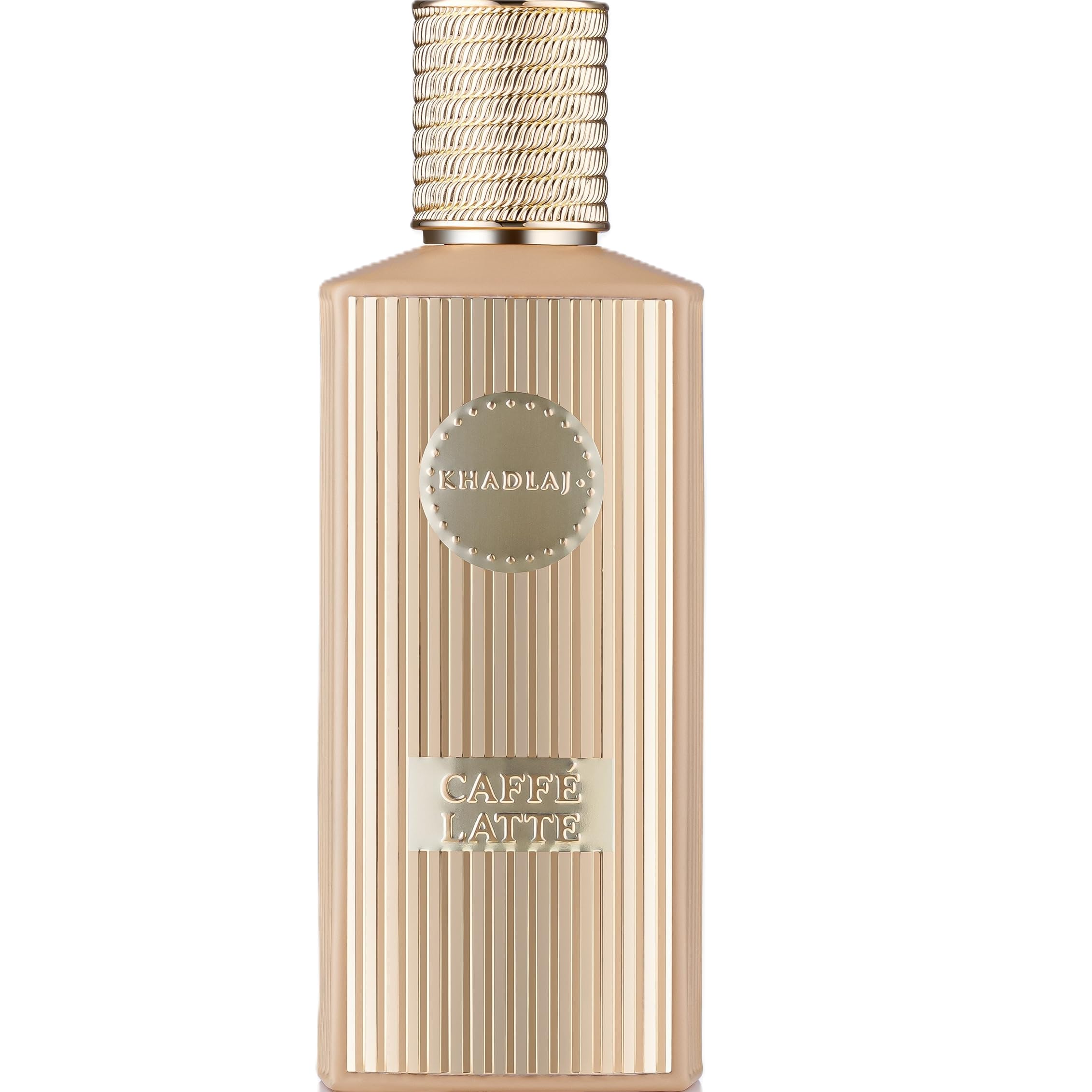 Khadlaj Caffé Latte, Luxury Perfume, Gold-Accented Bottle 100 Extrait De Parfum For Women