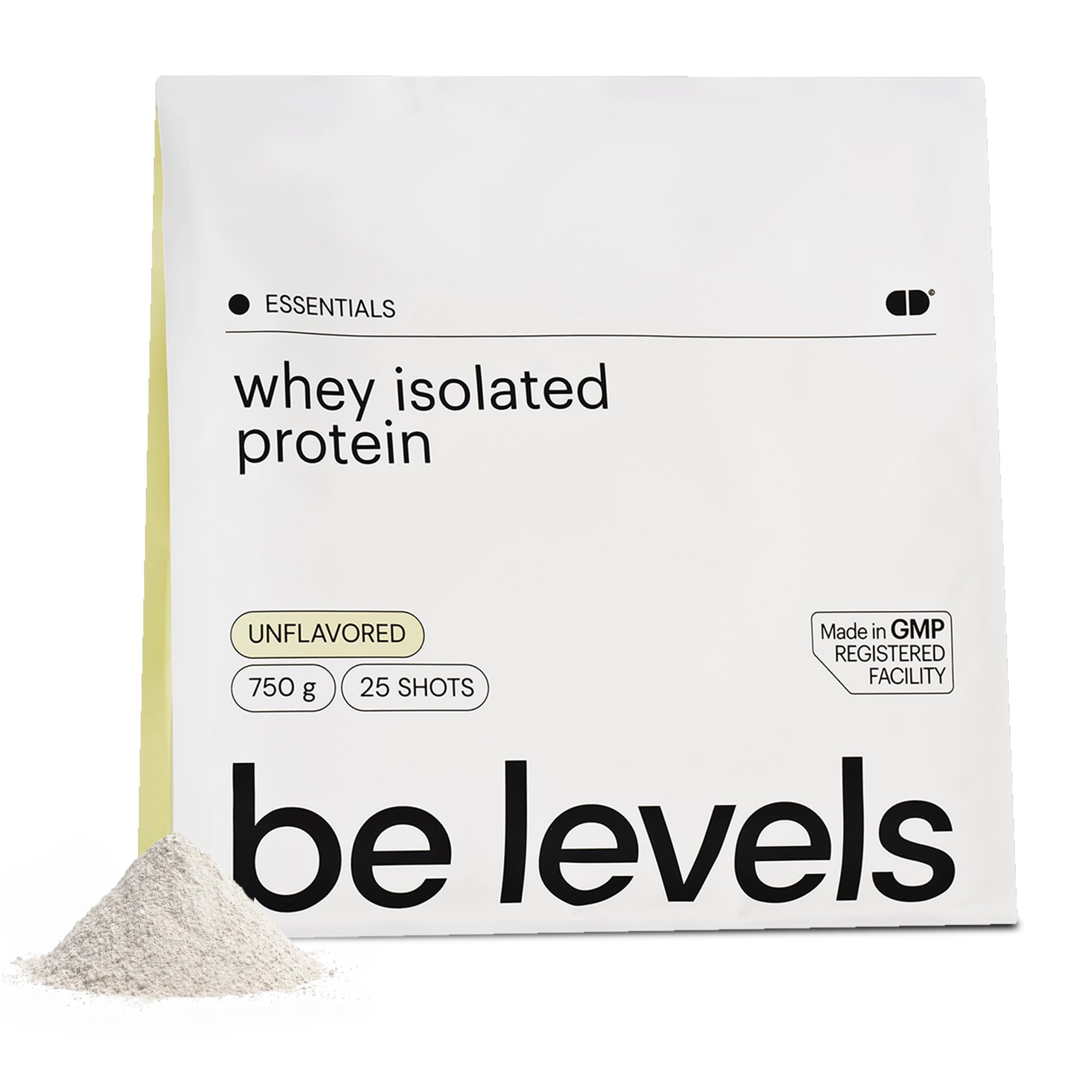 Whey Protein Isolate Vainilla 750 g Provon® Proteína be levels | Excelente solubilidad y sabor vainilla. Baja en azúcares, grasas y carbohidratos. Sin gluten.