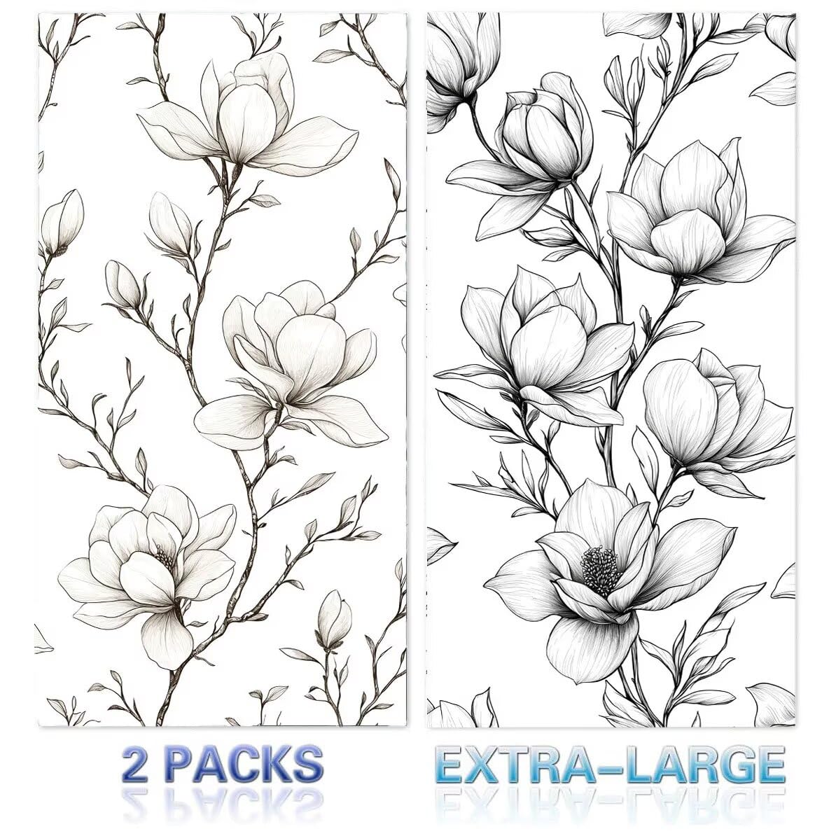 Toalla Playa 90 x 180 cm, Juego de 2 Toallas Microfibra Grande de Secado Rápido, Absorbente, Compacto, Toalla de BañO Sin Arena Verano Manta de Playa Mujer para Baño Regalo (Orquídea de jade) H-1062