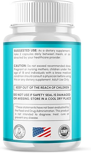 Miniatura 5 de Paquete de 2 cápsulas Bio Nervio, píldoras oficiales de suplemento BioNerve con todos los ingredientes naturales, suplemento de fórmula avanzada de