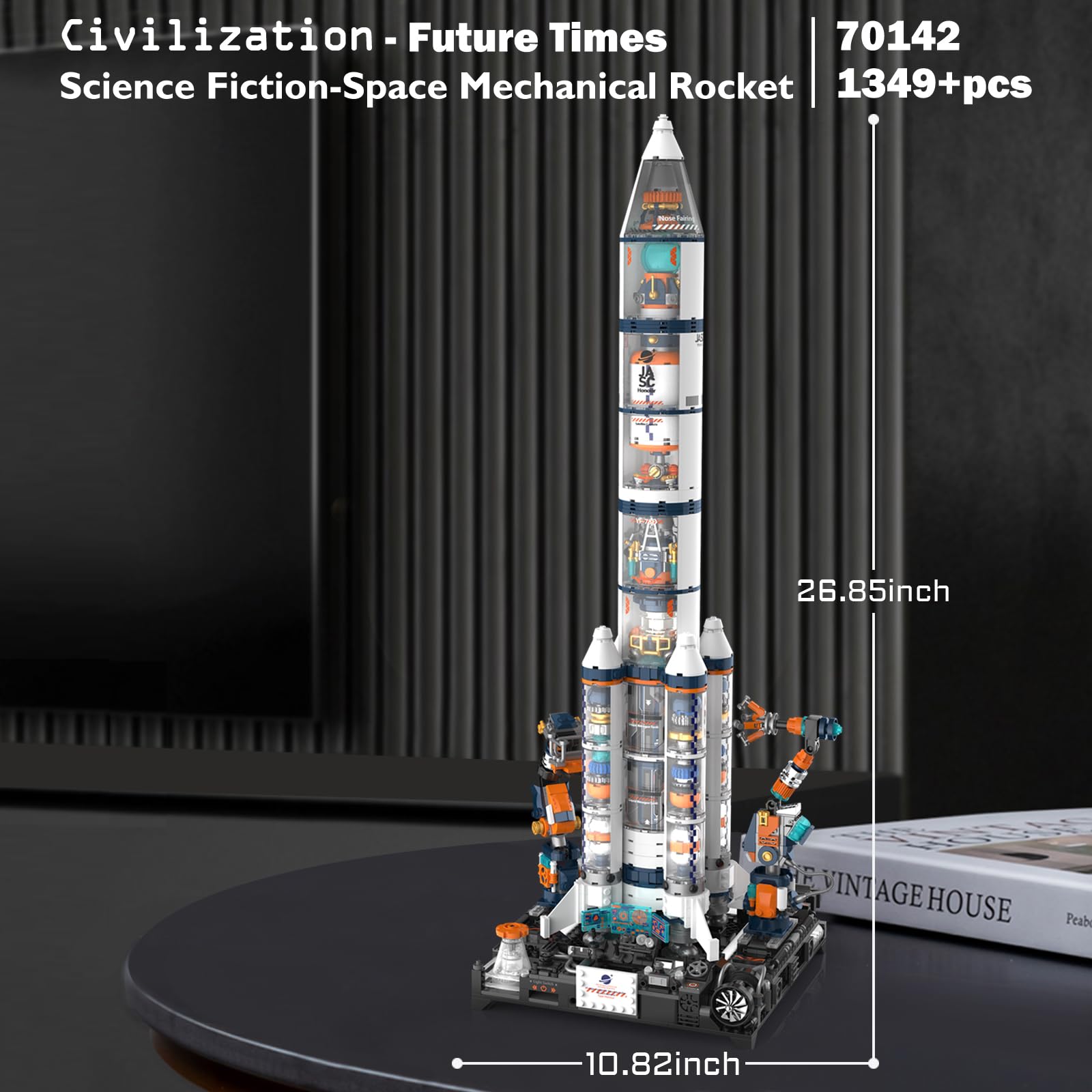 Amazon.com: JMBricklayer Space Shuttle 70122 and Space Rocket