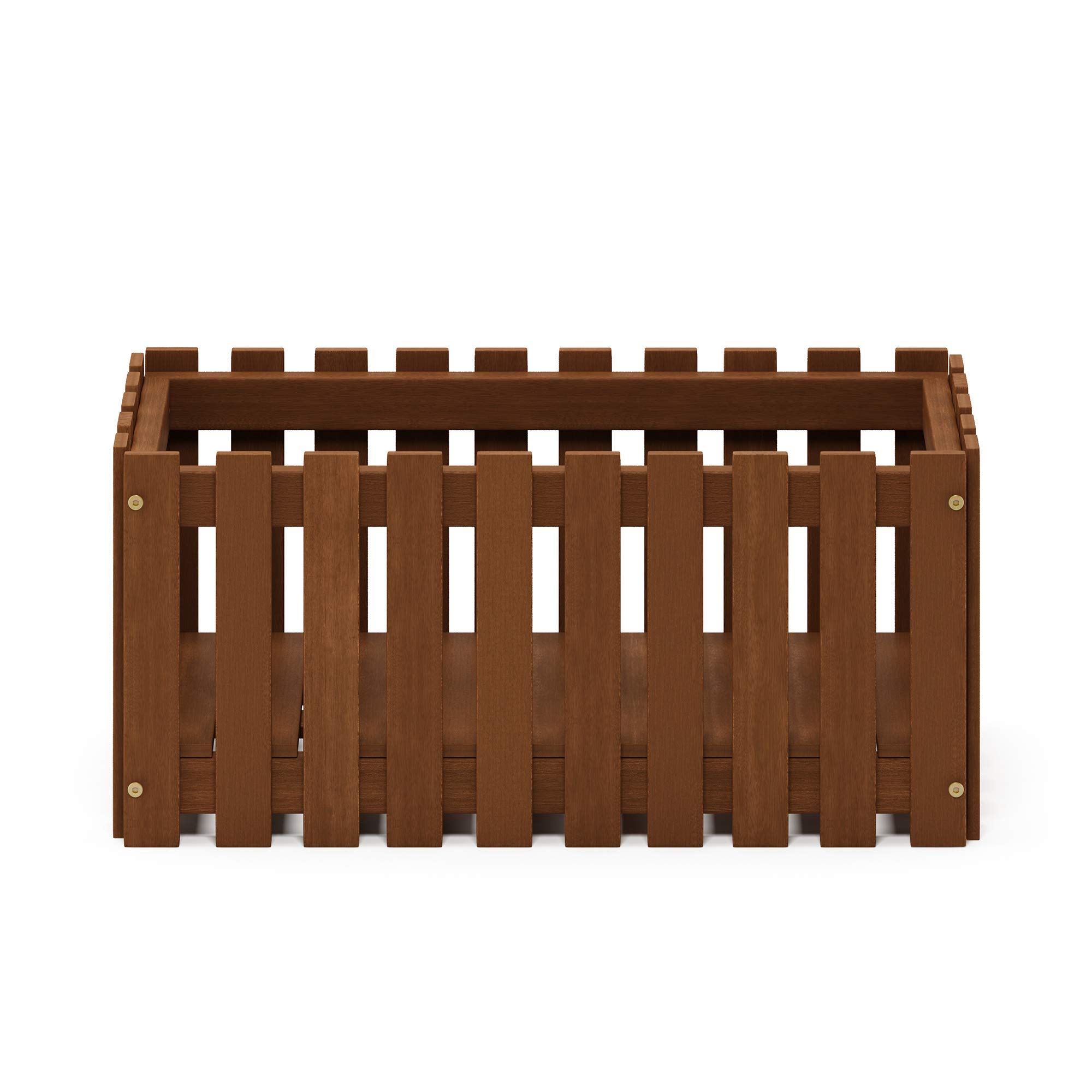 Furinno Tioman Fioriera, in Legno, 30.23 x 30.48 x 62.99 cm, Naturale