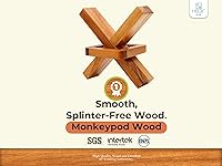 Vista 2 de BSIRI Rompecabezas de madera para adultos, juegos de lógica, rompecabezas de regalo y teasers mentales para personas mayores