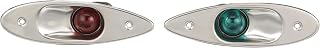 Seachoice Stainless Steel Port and Starboard Side Light