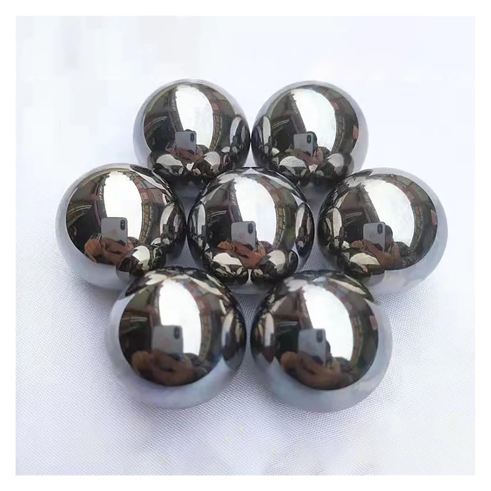 Mosiężna kulka precyzyjna H62 1-9,525 mm | 100 sztuk gładkich okrągłych koralików(10Pcs,28mm)