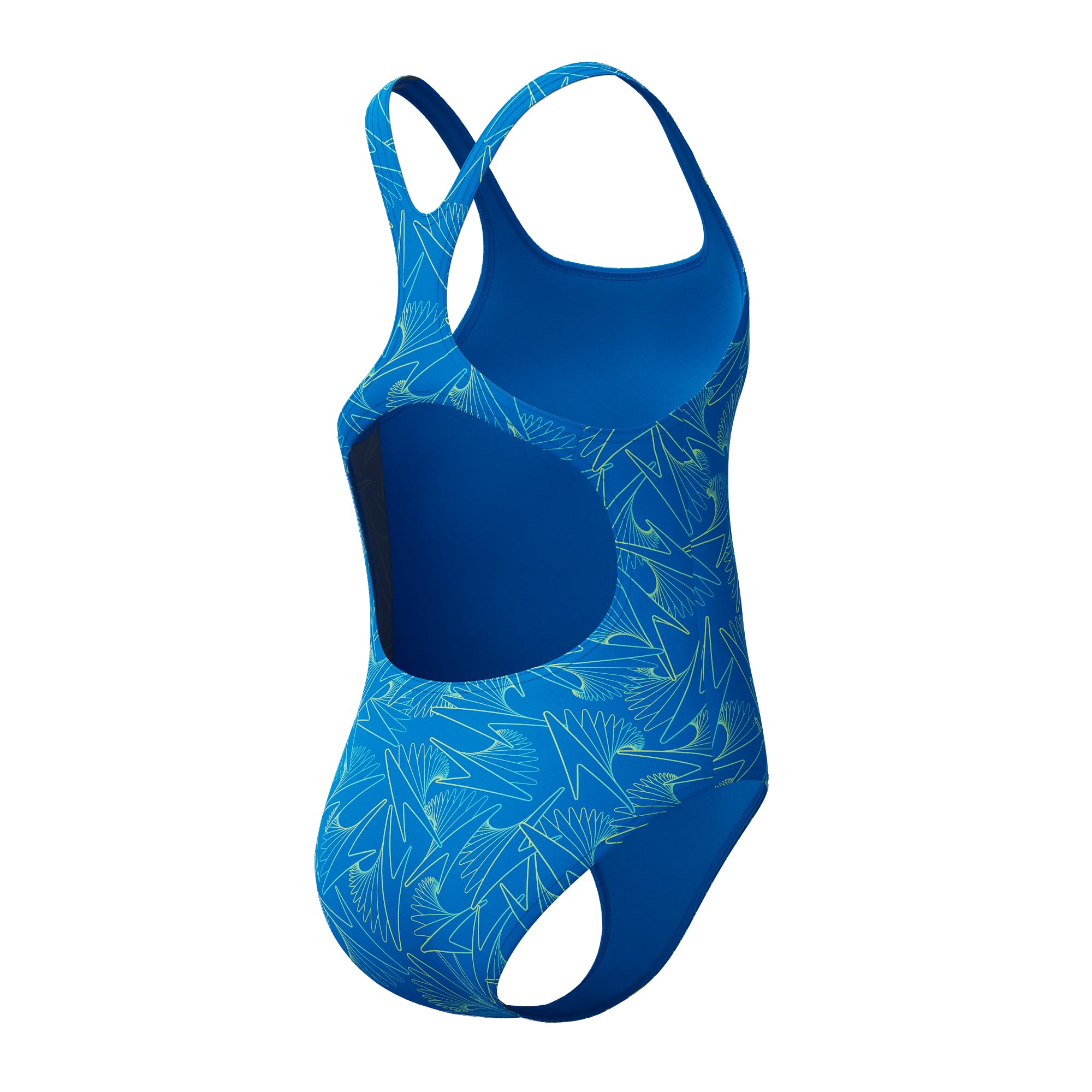 Speedo HyperBoom Allover Medalist - Bañador para niña, color azul