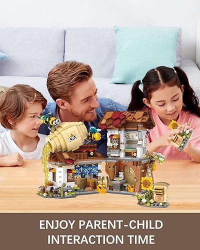 Vista 38 de Izakaya Shop - Juego de bloques de construcción japoneses Street View Izakaya, tienda temática, modelo creativo, mini ladrillos de construcción