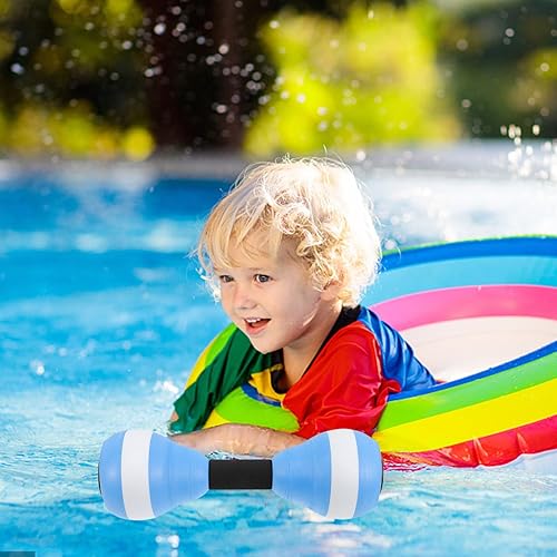 Miniatura 7 de BESPORTBLE Pesas de agua para ejercicio de piscina mancuernas de agua de EVA, mancuernas de agua, agua, ejercicio de barra de mano para natación,