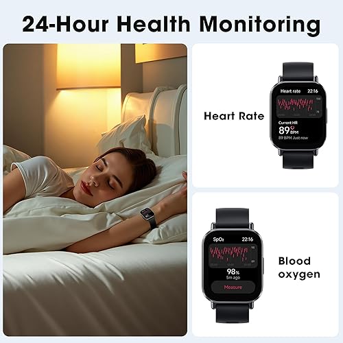 Miniatura 8 de Xiaomi Redmi 5 Active Smart Watch, reloj contador de pasos para mujeres y hombres con pantalla LCD grande de 2", 140 modos deportivos, resistente al