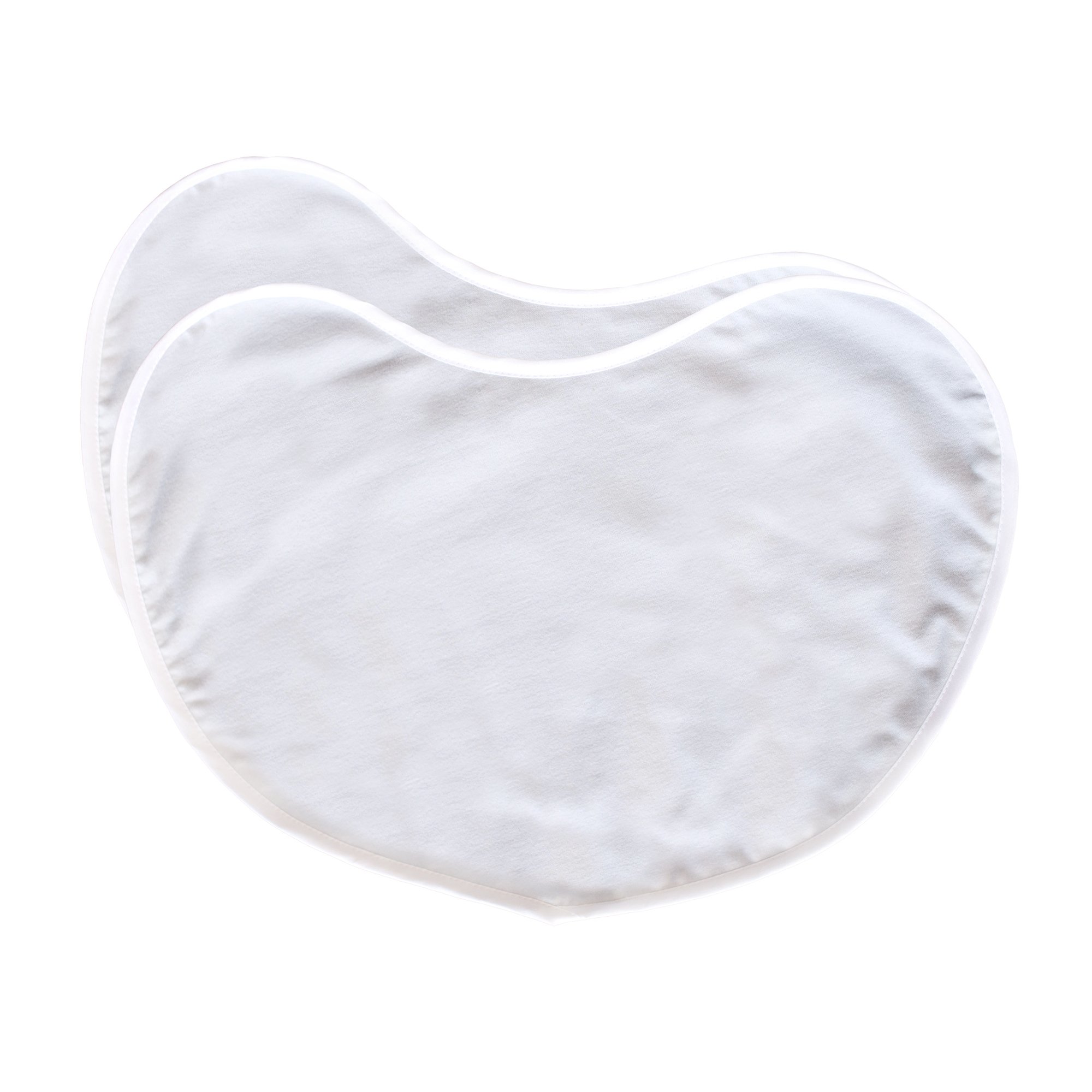 Burp Cloths – Patented Contoured Neck Design for Snug Fit – 100% Natural Cotton Flannel, 2-Layer Absorbent Pads – Extra Shoulder & Back Coverage – Durable, Soft, American Made