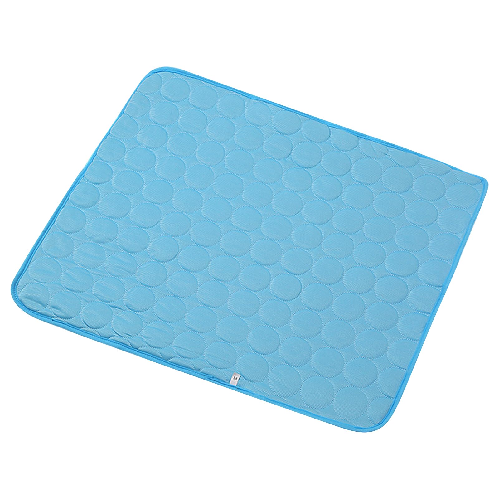 Dog Cooling Mat Medium Pet Cooling Mat For Dog Beds – Cool And Breathable Summer Matts For Dogs And Cats, Ice Silk Style, Blue, Xl 100×70Cm — image 1