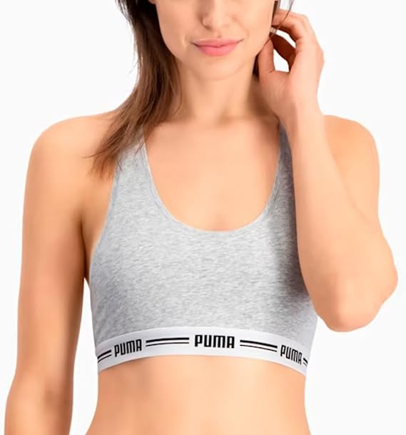 Top Nadador Puma Basico Cotton Algodão Elástico 30MM Feminino Adulto