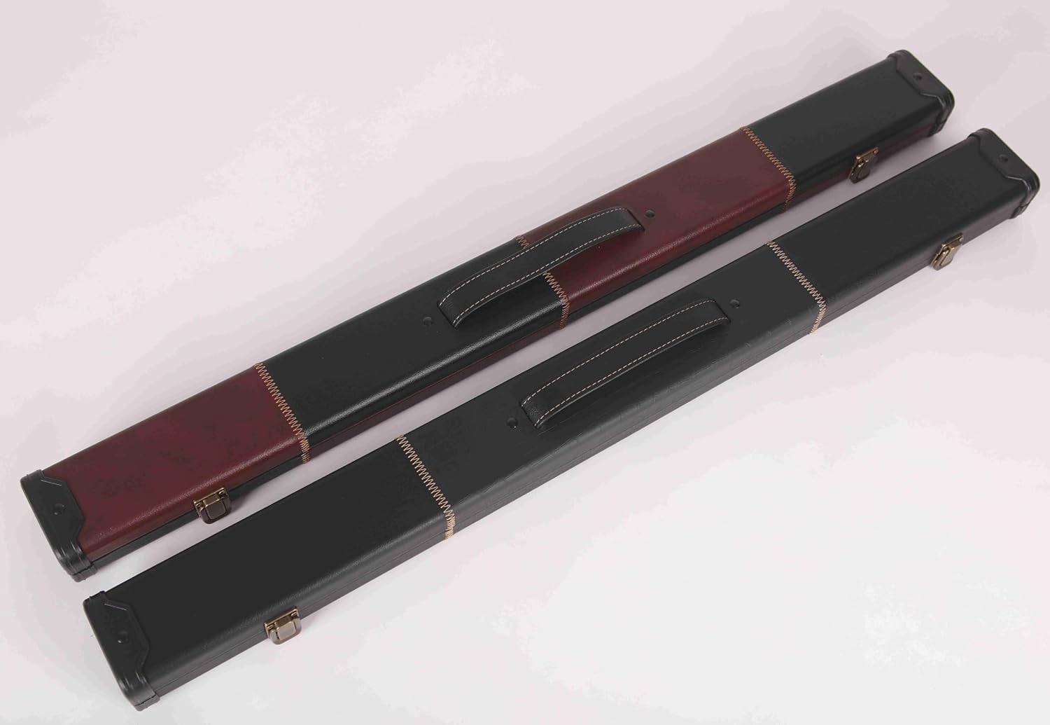 Expert Billiard Pool Cue Stick Hard case,Billiard Carrying Case Holds 1 Complete 2-Piece 58 Inches Cue Sticks(1 Butt/1 Shaft),Two Color Available