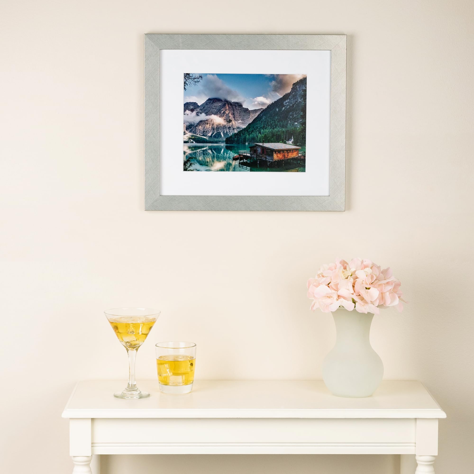 Amazon.com - ArtToFrames 4x12 inch Classic Silver Picture
