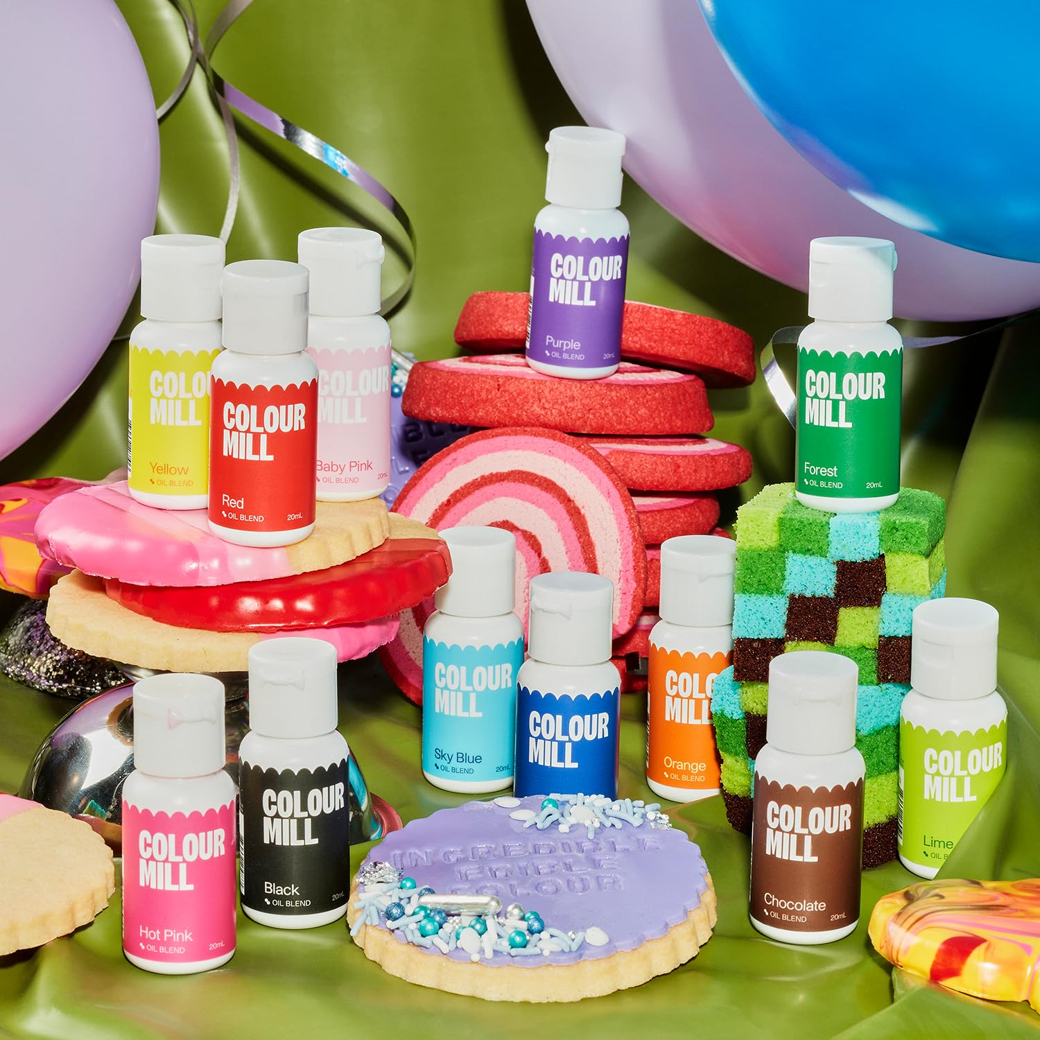 Colour Mill Oil-Based Food Coloring Set