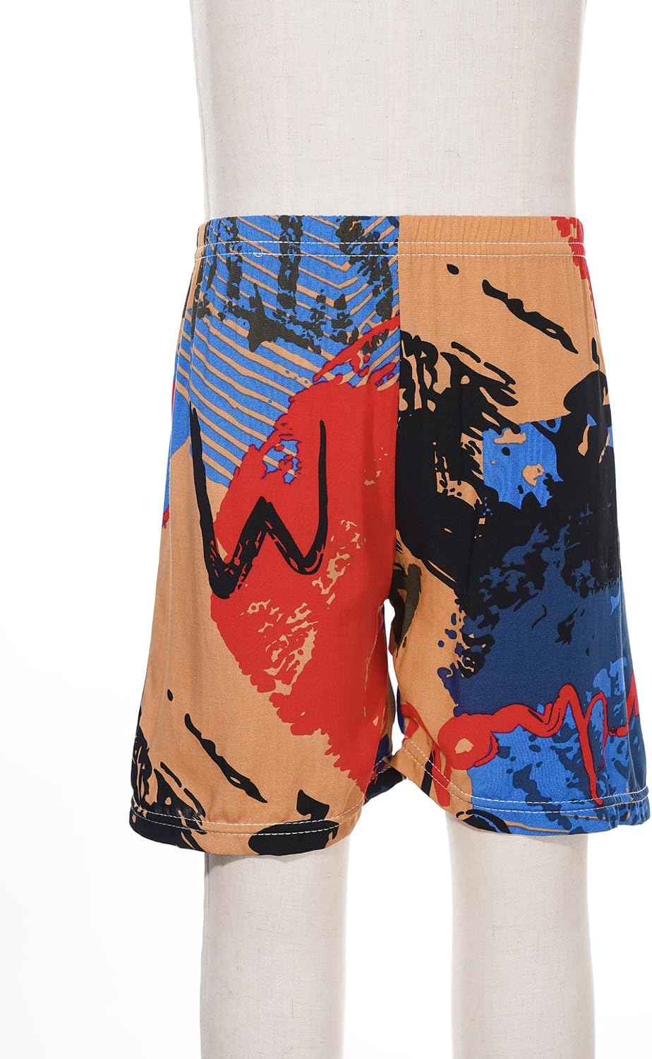 Kids Boys Swim Trunks Beach Board Shorts Elastic Waist Graphic Shorts Swimwear Swimsuit Bathing Suit