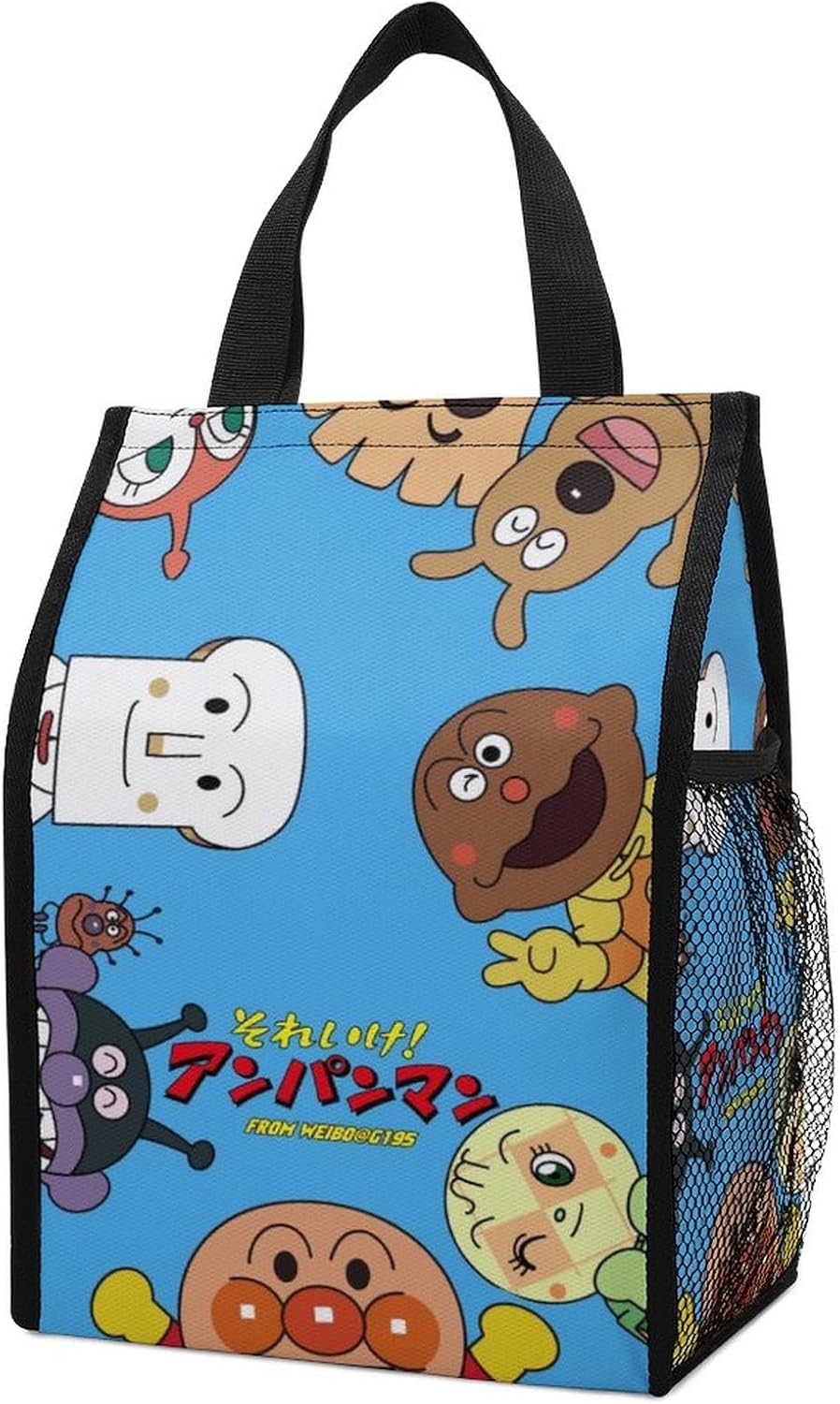 あんぱんまん ランチバッグ 弁当袋 食品収納 手提げバッグ コンビニ