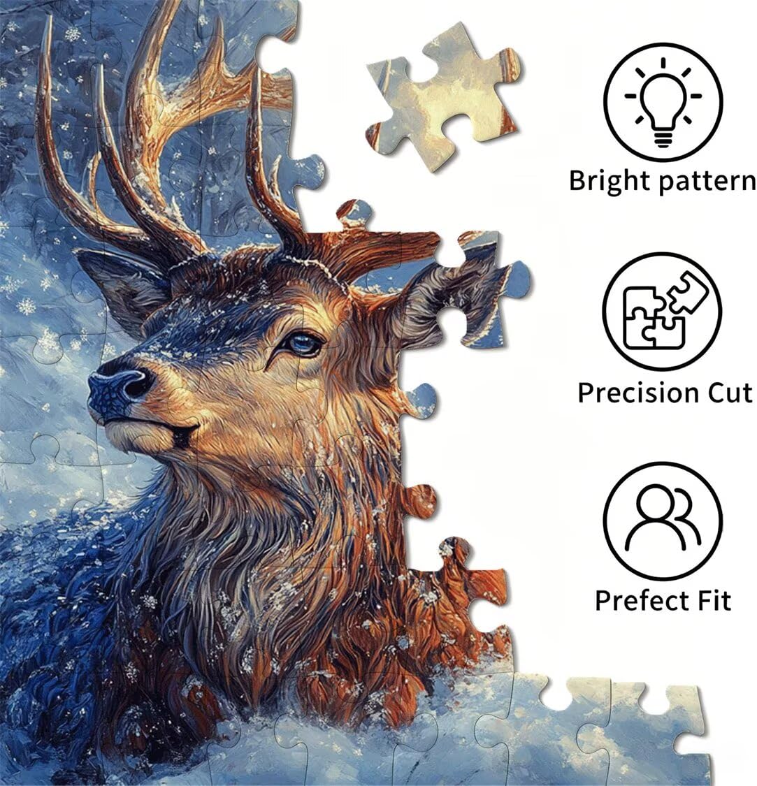 Puzzle dla dorosłych 2000, płatek śniegu, 99 x 70 cm, n-804