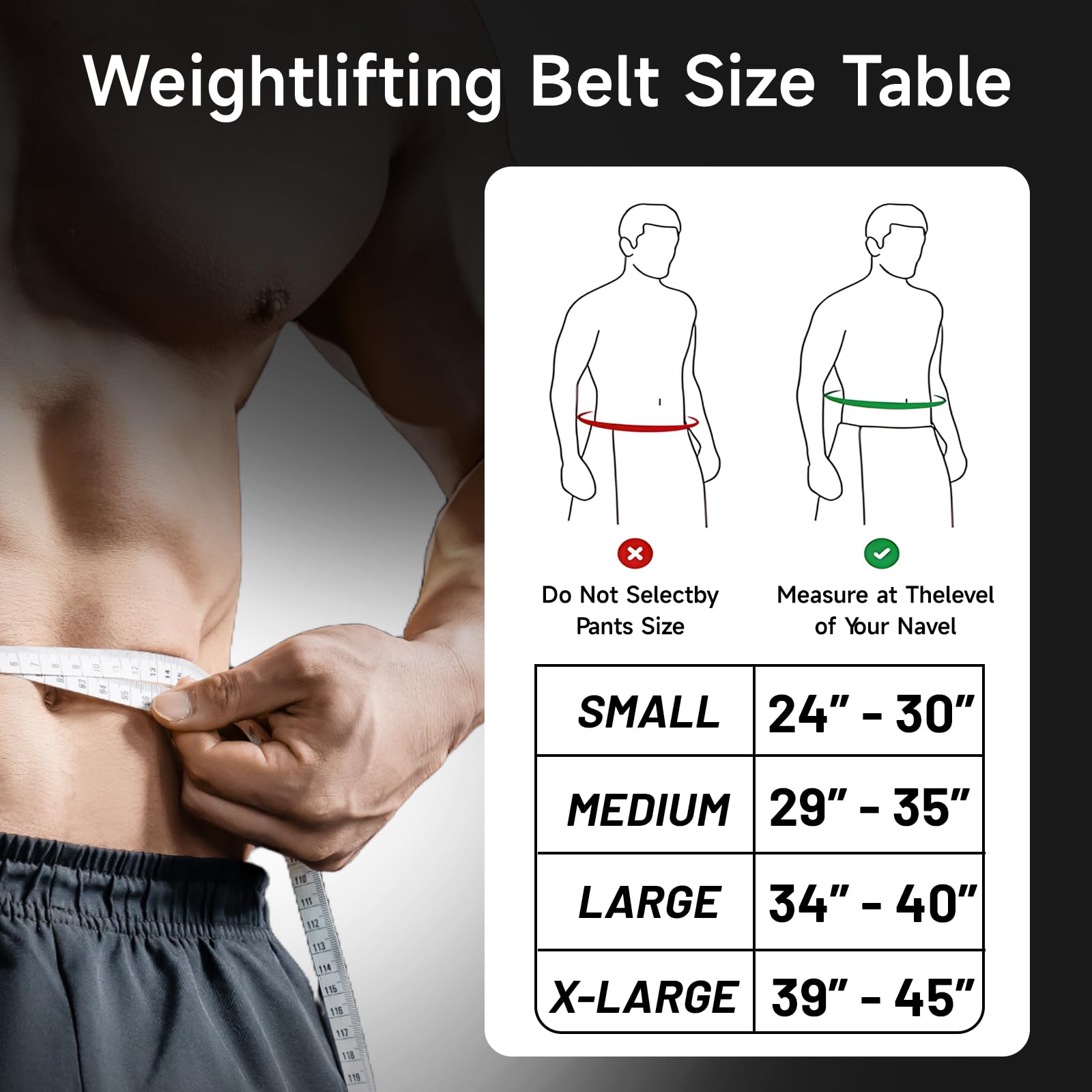 MANUEKLEAR - Cintura per sollevamento pesi, unisex, in pelle, spessore: 10 mm, per palestra, bodybuilding, sollevamento pesi, squat