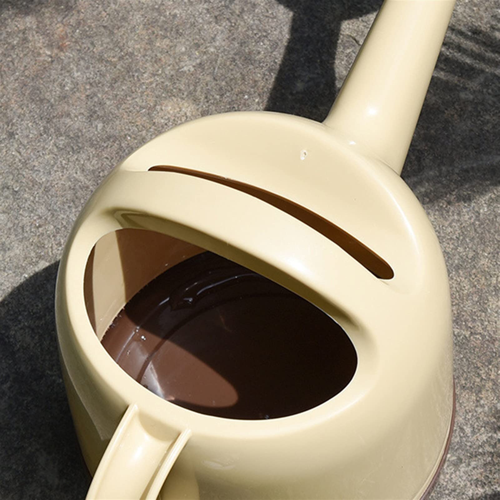 Annaffiatoio da 4 litri di grande capacità, beccuccio lungo, manico ergonomico, facile da versare, giardinieri, amanti dei fiori, giardino all'aperto, aiuola | vaso per irrigazione piante