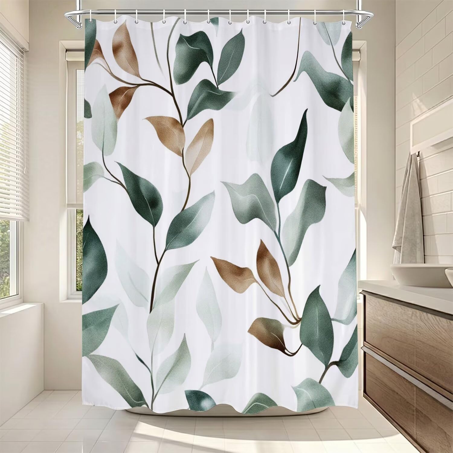 Rideau de douche lavable en machine fini les moisissures sur le tissu de baignoire