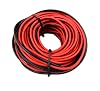IMC Audio 16 Gauge Speaker Wire - 100 Ft Red and Black Stranded Copper Wire for Superior Audio Quality, Flexible and Durable Design
