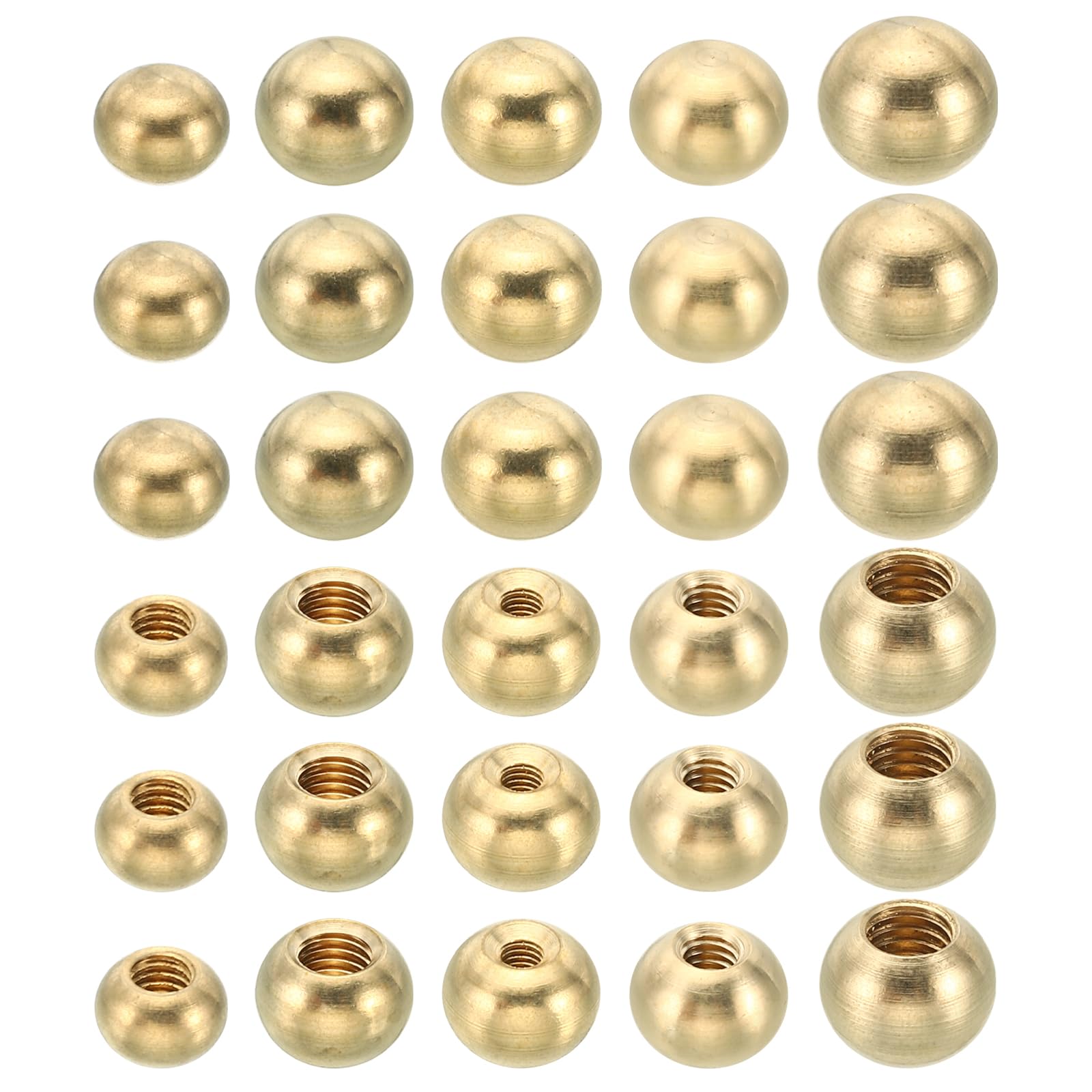PATIKIL M4x7.5mm/M3x10mm/M4x10mm/M5x10mm/M6x12mm Thread Cap Nuts Knob