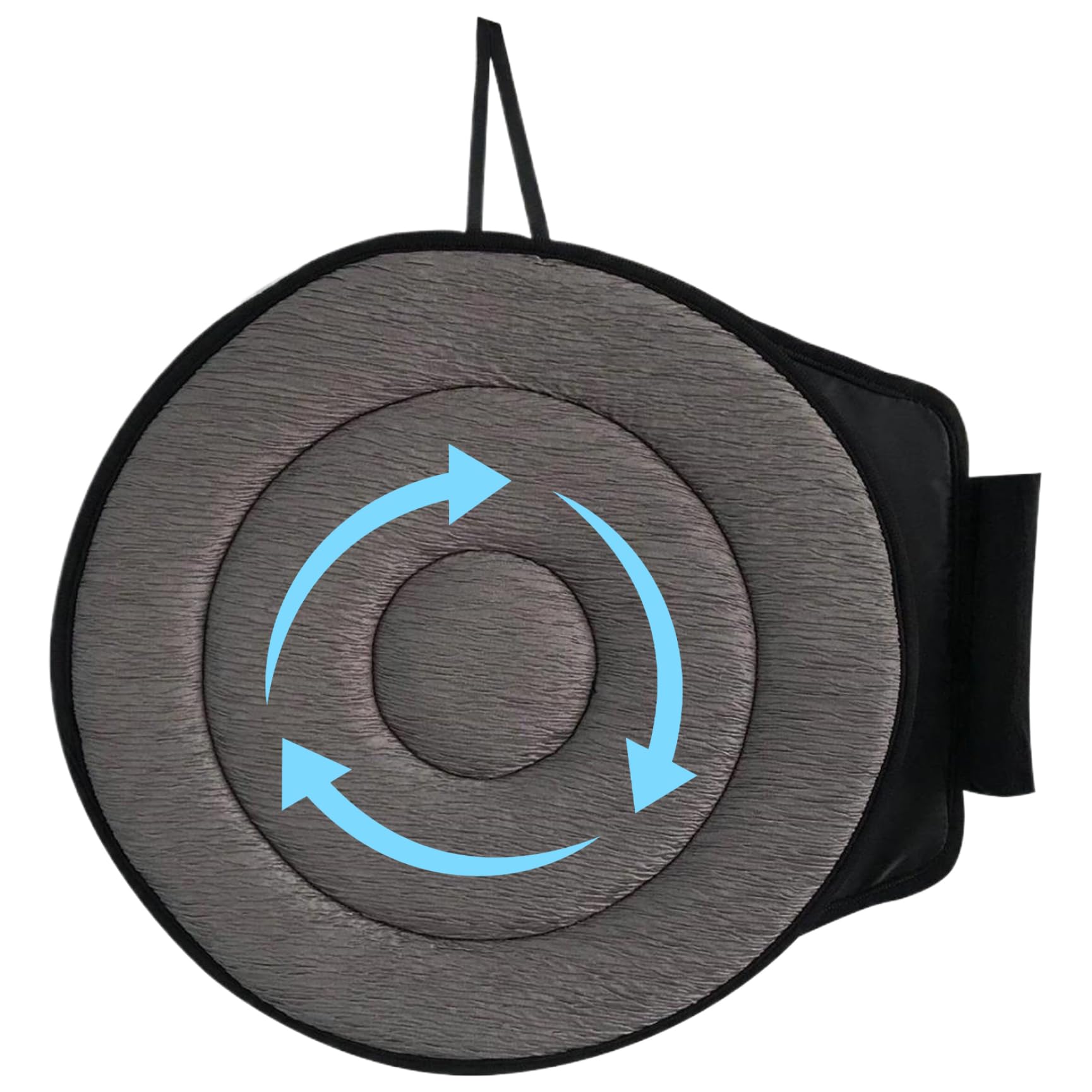 Coussin de siège de voiture pivotant enceinte et senior rotatif 45x40 cm