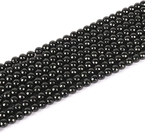 Miniatura 70 de GEMHUB Cuentas redondas sueltas de piedras preciosas naturales de 0.315 pulgadas para la fabricación de joyas, cuentas curativas de cristal para Ojo