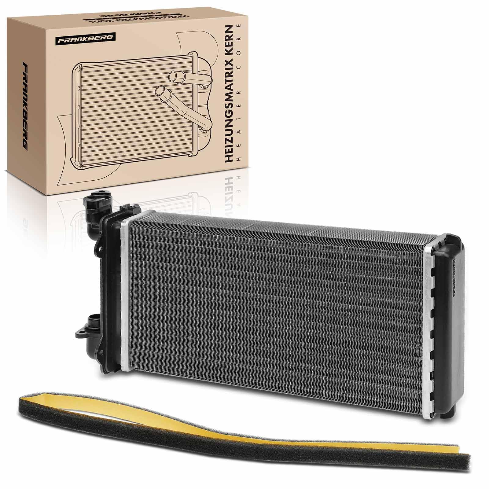 Frankberg Radiateur de Chauffage Compatible avec Série 3 Cabriolet E30 2.0L Série 3 Cabriolet E30 1.8L Série 3 Cabriolet E30 2.5L Série 3 E30 1.6L Z1 R.o.a.d.s.t.e.r 2.5L Remplacer# 70501