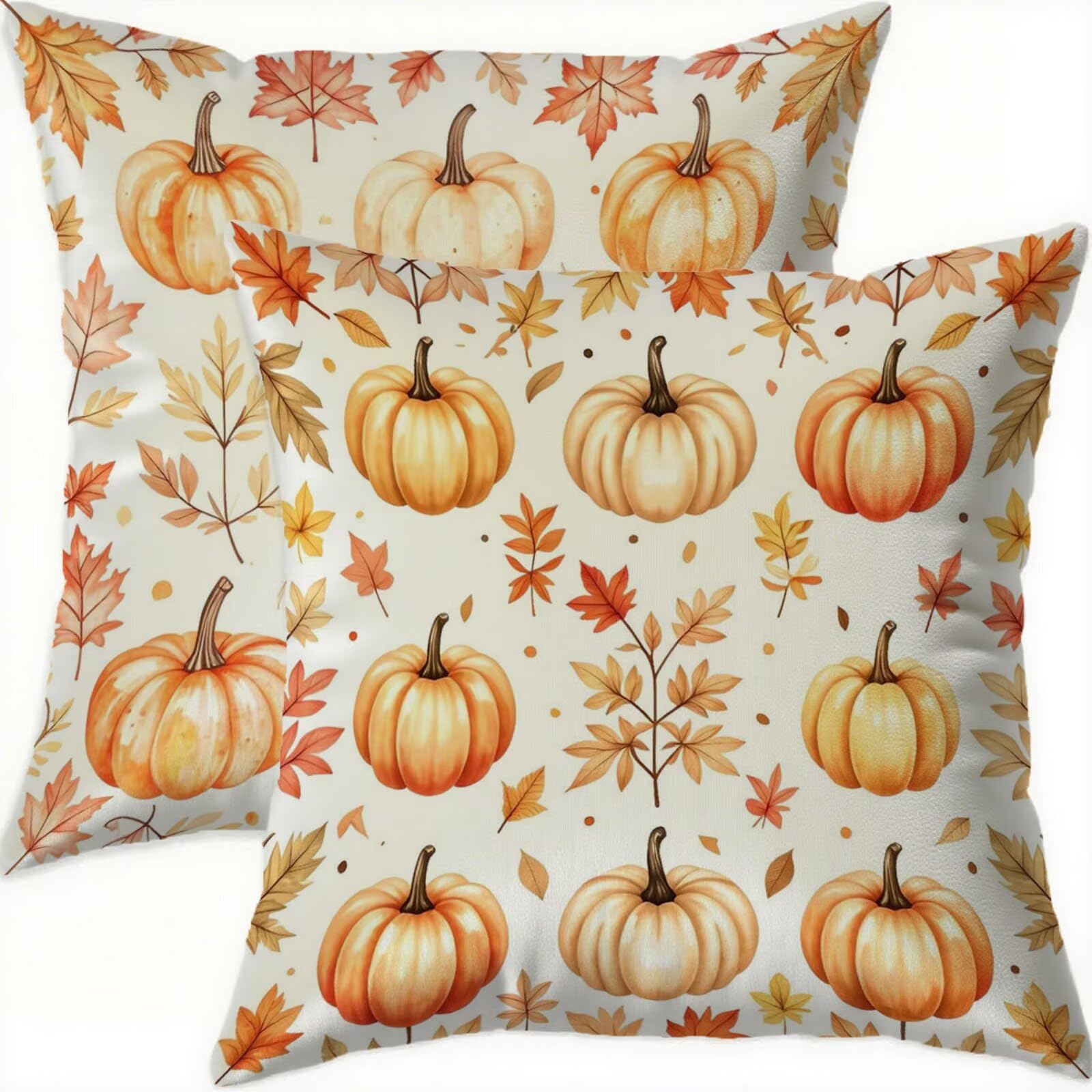 Housse coussin 70x70cm velours lot de 2 taies oreillers canape