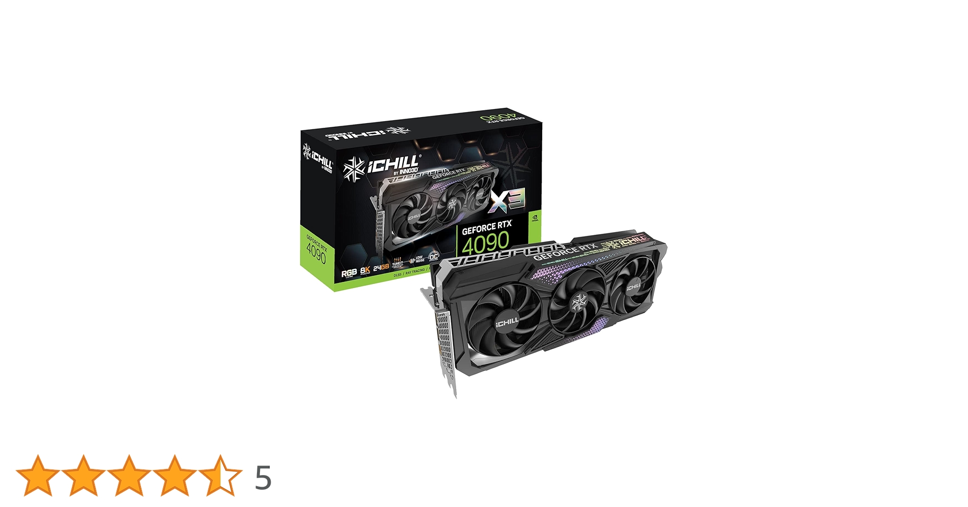 Amazon.in: Buy Inno3D Nvidia Geforce RTX 4090 Ichill X3 24Gb